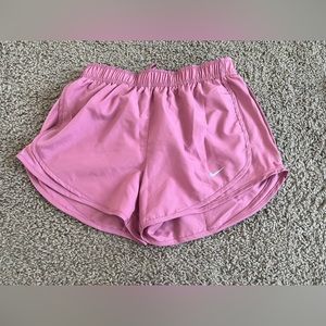 Nike pink dry fit shorts